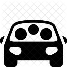 256x256 Carpool Icon Of Glyph Style