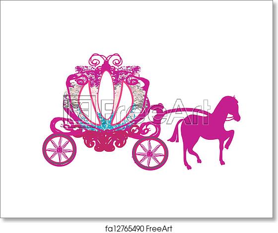 560x470 Free Art Print Of Vintage Carriage