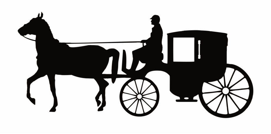 920x455 Png Black And White Man Carriage Big Image Png
