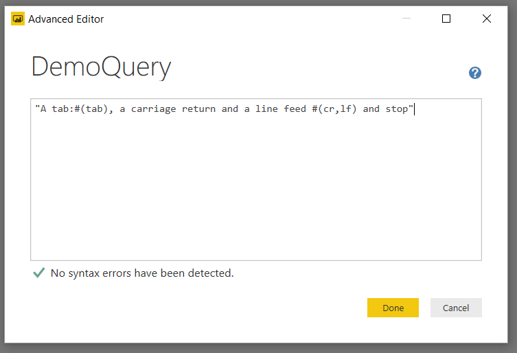 753x514 Character Escape Sequences In M Chris Webb's Bi Blog
