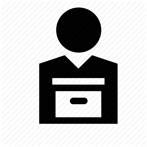 512x512 Box, Carrier, Logistics, Man, Transport, Transportation Icon