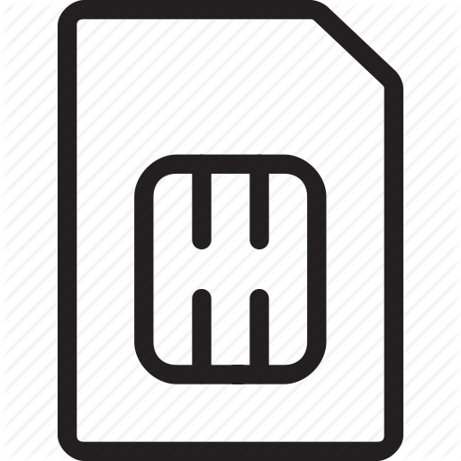 512x512 Card, Carrier, Micro, Nano, Phone, Sim Icon