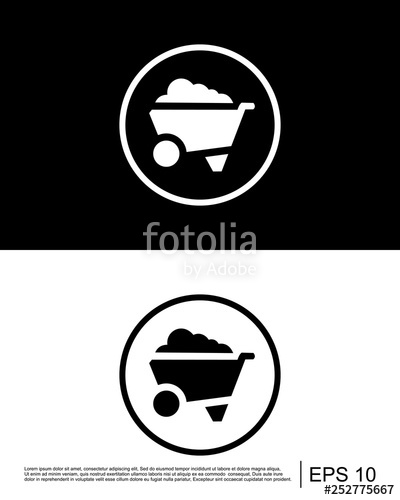 400x500 Agriculture Cart, Dirt Carrier, Farming Tool, Mulch, Wheelbarrow