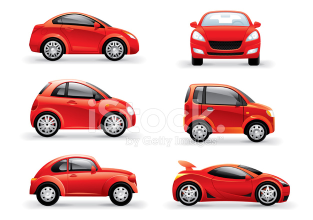 626x440 Cars Icon Set Stock Vector