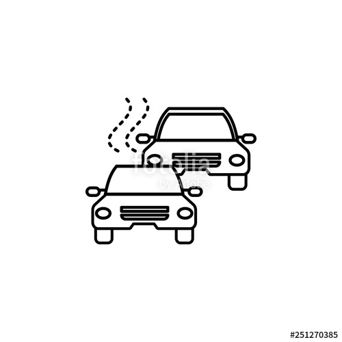 500x500 Air Pollution, Cars Icon Element Of Air Pollution For Mobile