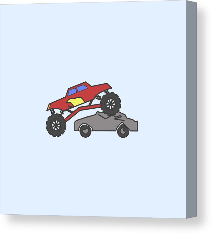 678x750 Bigfoot Car Rides Through Cars Field Outline Icon Element