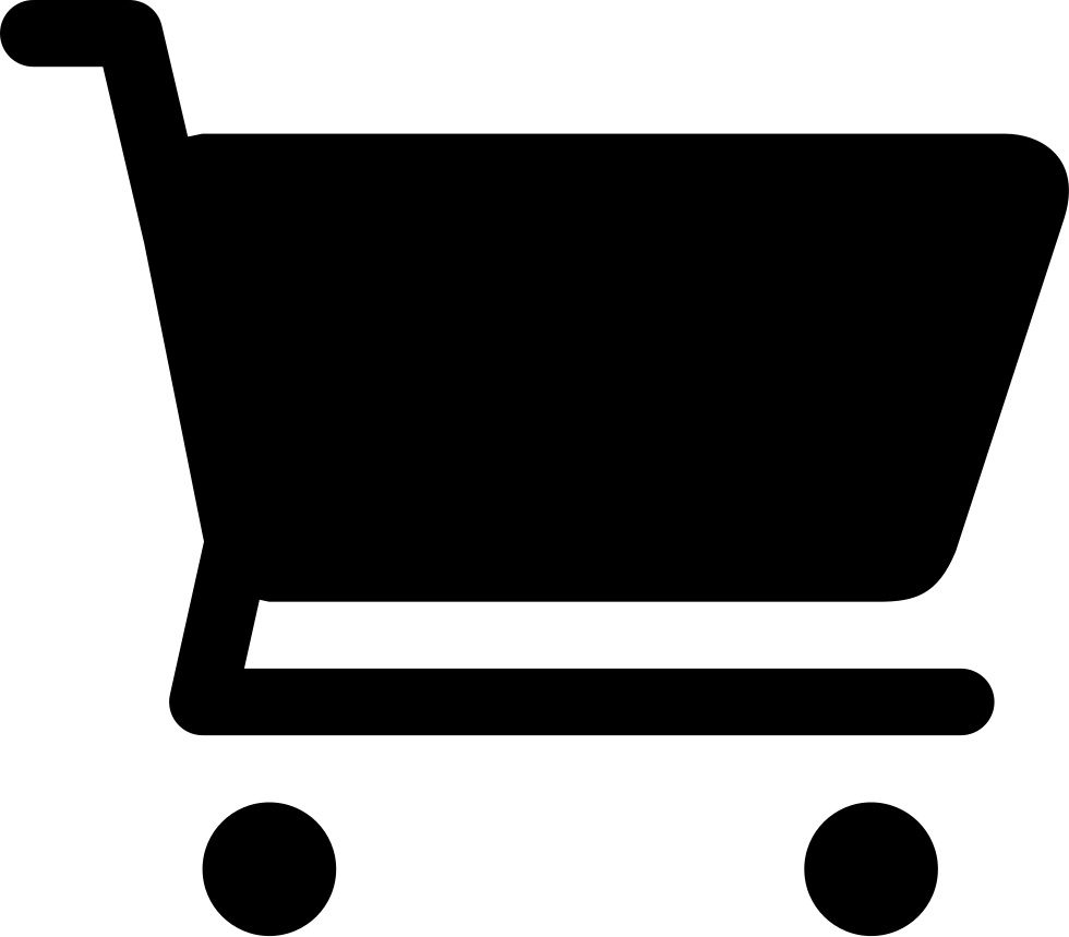 980x859 Black Cart Png Icon Free Download