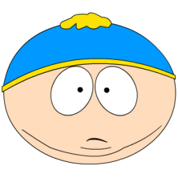 256x256 Cartman Normal Head Icon South Park Iconset Sykonist