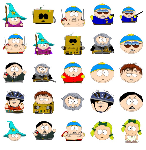 600x619 South Park Cartman Icons Free Icon Packs Ui Download