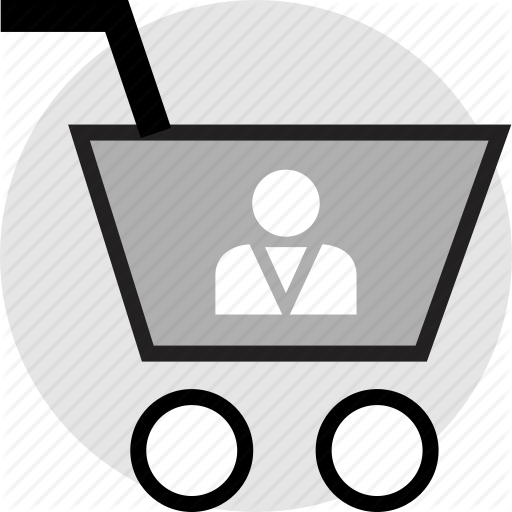 512x512 Add, Cart, Man, Shopping Icon