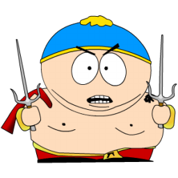 256x256 Cartman Ninja Icon South Park Iconset Sykonist
