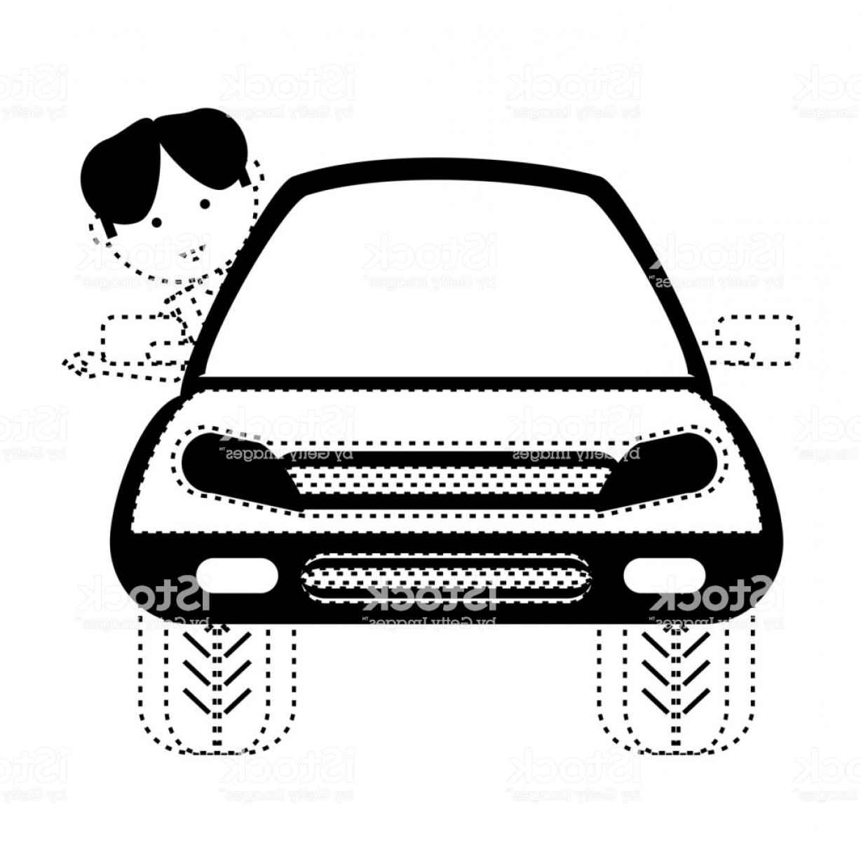 1228x1228 Cartoon Man And Car Icon Gm Soidergi