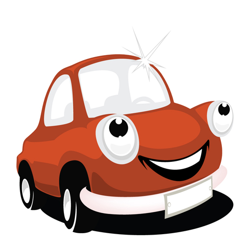 500x500 Funny Color Cartoon Cars Vector Over Millions Vectors, Stock