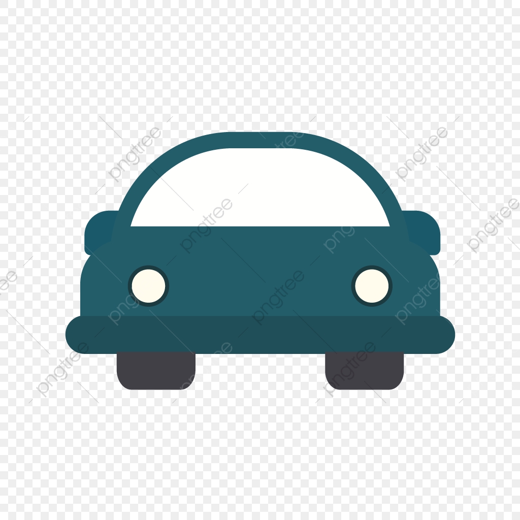 1024x1024 Vector Cartoon Car Icon, Automobile Icon, Car Icon, Cartoon Car