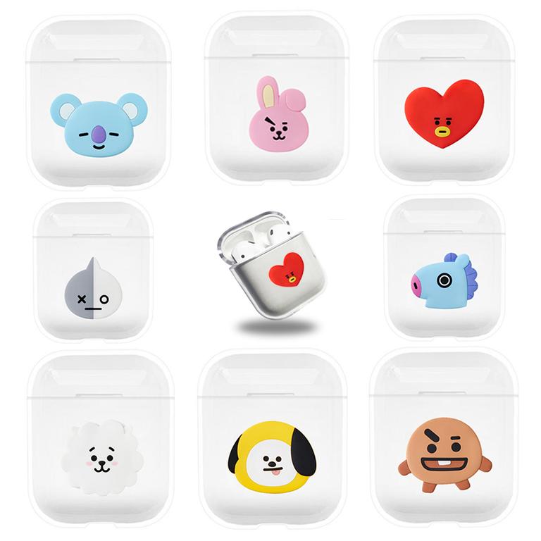 768x768 Cute Cartoon Character Icon Bts Transparent Apple Airpods Protect