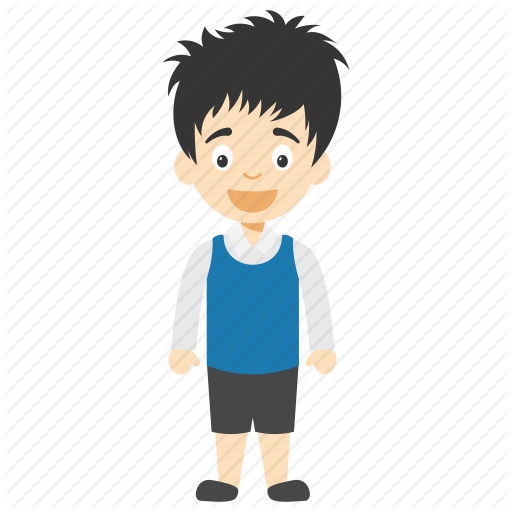 512x512 Animated Boy, Boy, Cartoon Boy, Cartoon Character, Cartoon Kid Icon