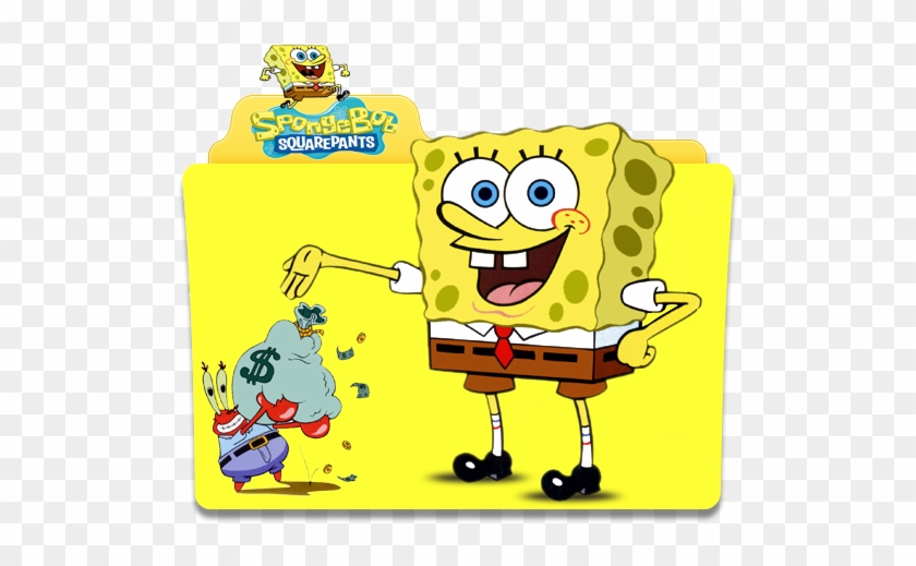 Spongebob Folder Icon 840x519 Spongebob Folder Icon