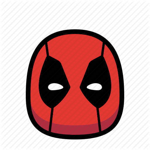 512x512 Cartoon, Deadpool, Hero, Superhero Icon