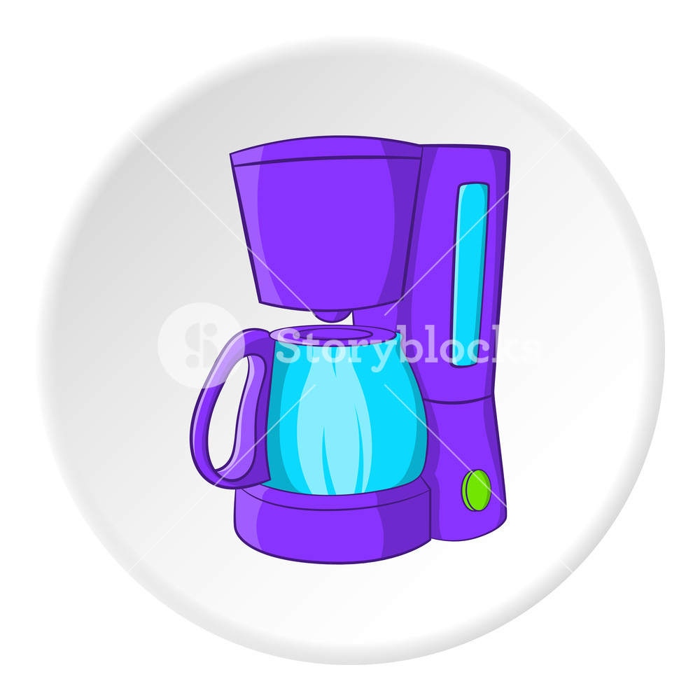 1000x1000 Coffee Maker Icon Cartoon Illustration Of Coffee Maker Vector