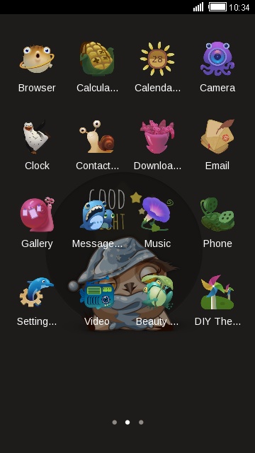 360x640 Download Cute Owl Theme Cartoon Icon Pack Wallpaper Hd Theme