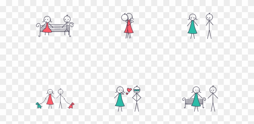 840x409 Love Cartoon Icon Pack