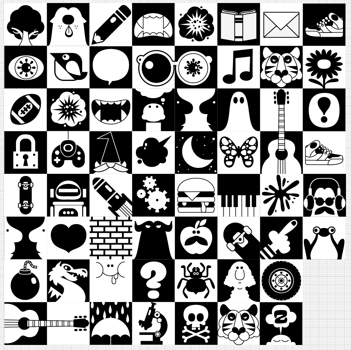 1186x1180 Image Result For Pictoplasma Icon Set Peaks And Plains Network