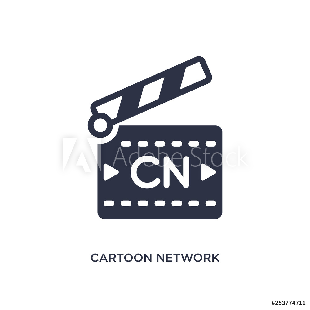 1000x1000 Photo Art Print Cartoon Network Icon On White Background