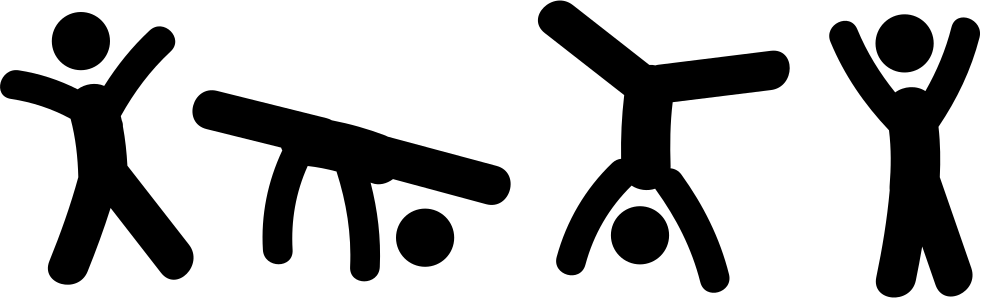 981x298 Cartwheel Png Icon Free Download