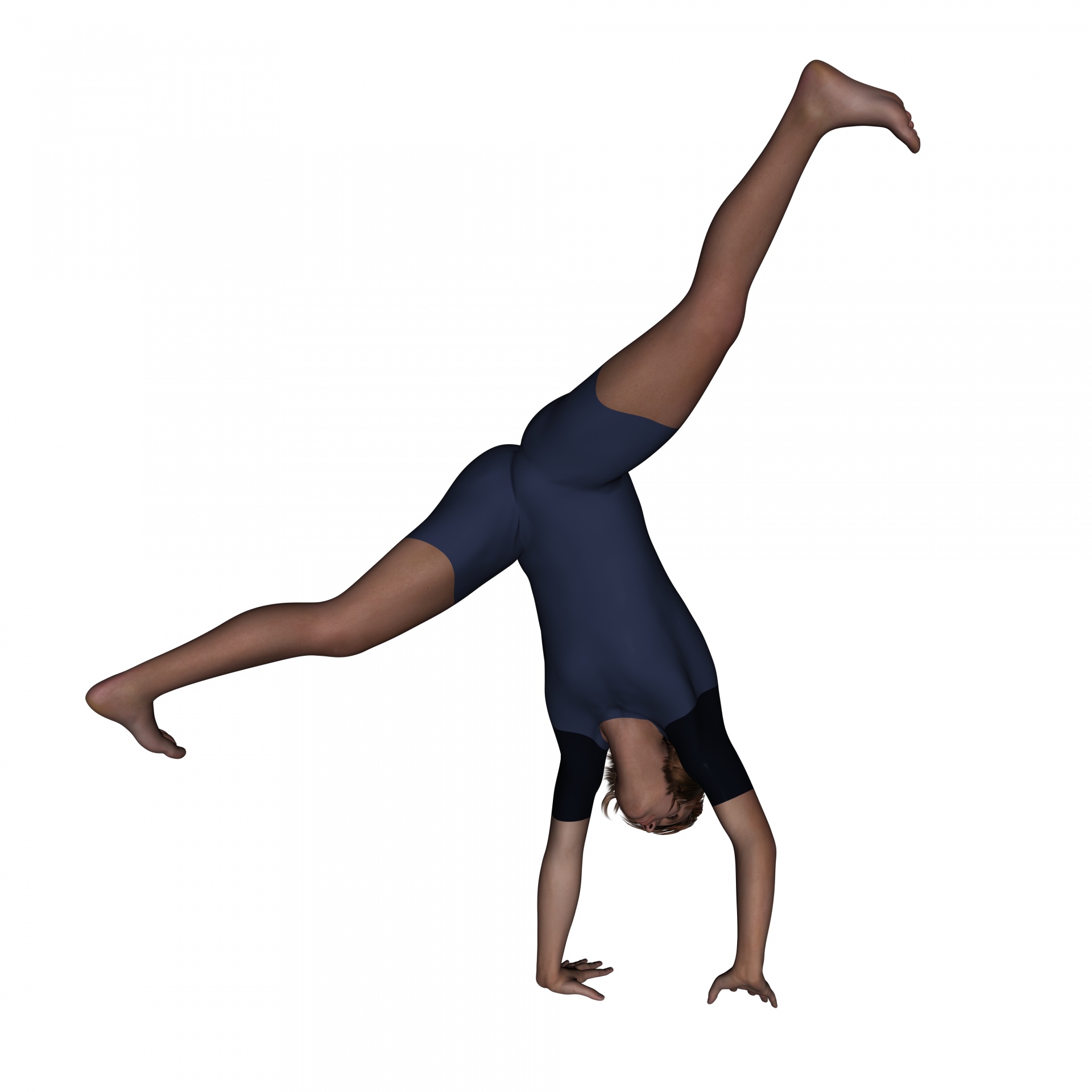 1920x1920 Icon, Cartwheel, Man, Doing, Pose