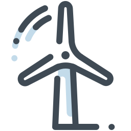 256x256 Wind Turbine Icon
