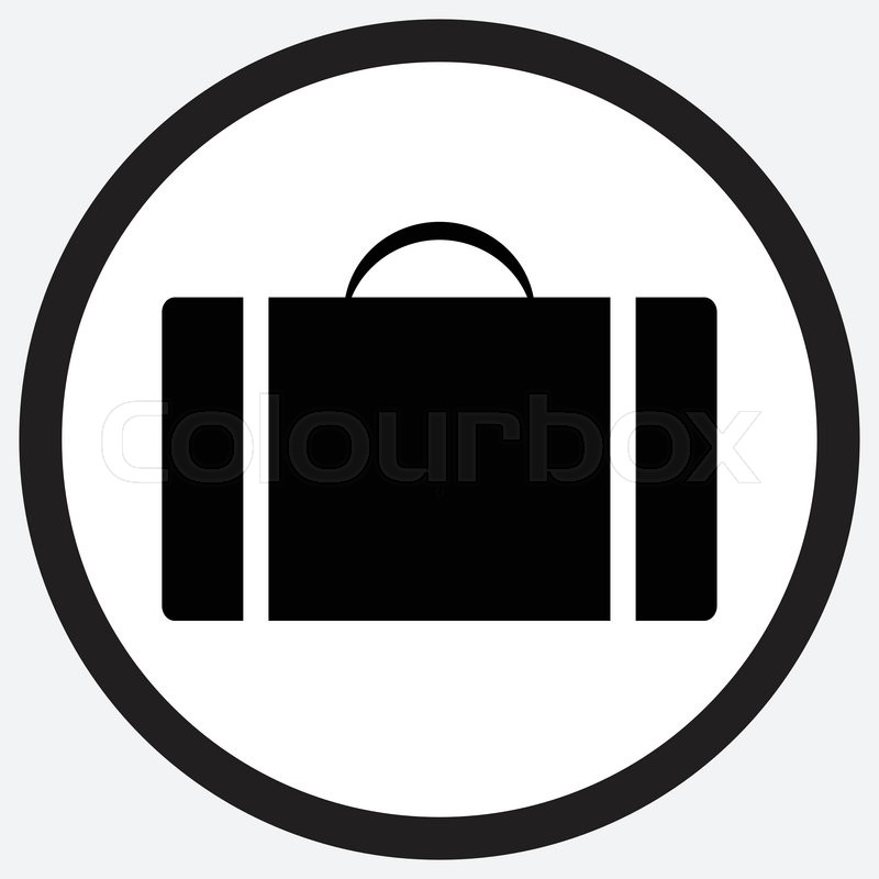 Case Icon Monochrome Black White Stock Vector Colourbox 800x800 Case Icon Monochrome Black White Stock Vector Colourbox