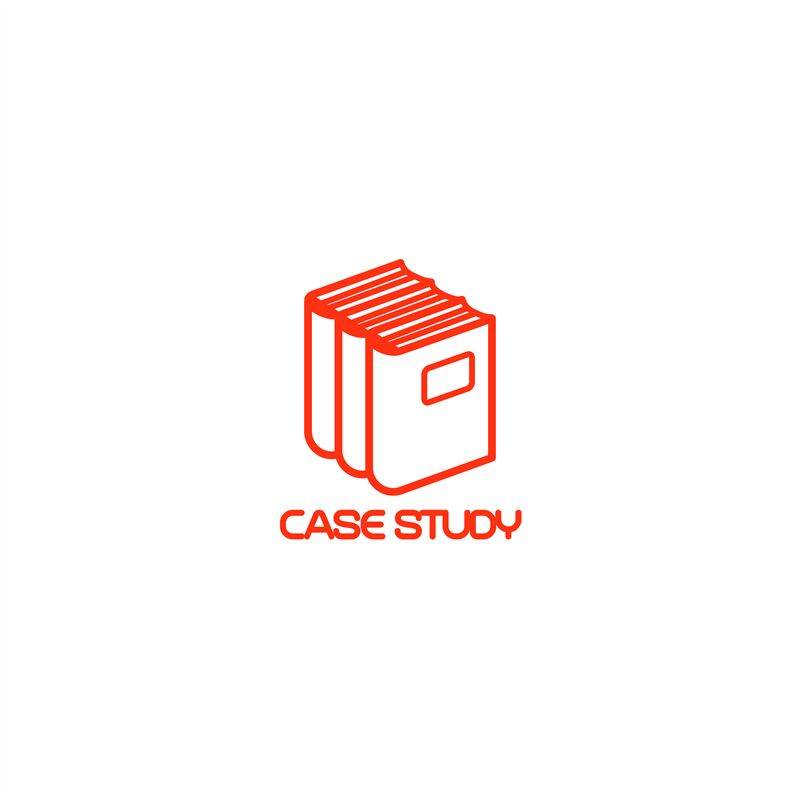 800x800 Case Study Icon With Books