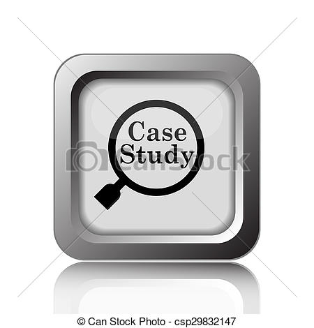 450x470 Case Study Icon Internet Button On White Background Stock Photo