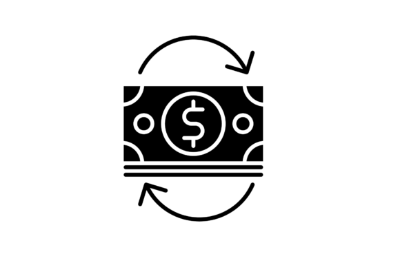 580x385 Cash Flow Icon Graphic