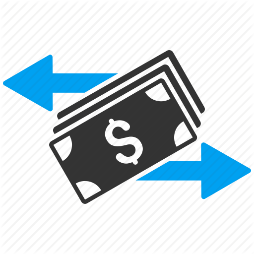 512x512 Banking, Banknotes, Cash Flow, Financial Transactions, Payments