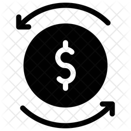 256x256 Cash Flow Icon Of Glyph Style