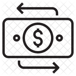 256x256 Cash Flow Icon Of Line Style