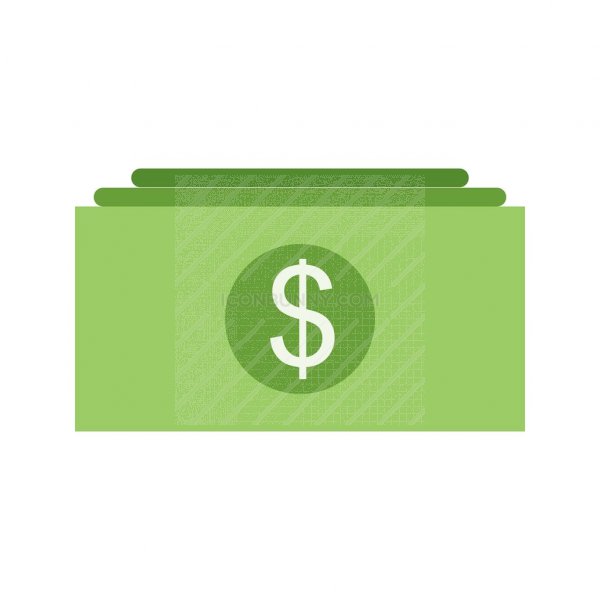 Cash Flat Multicolor Icon 600x600 Cash Flat Multicolor Icon