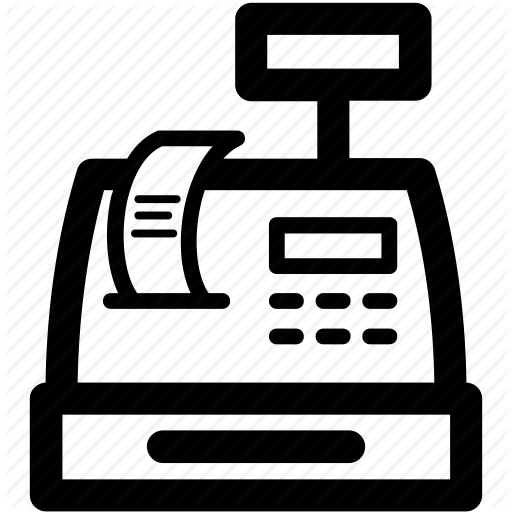 512x512 Bill, Cash, Cash Register, Payment, Shop, Tally, Total Icon