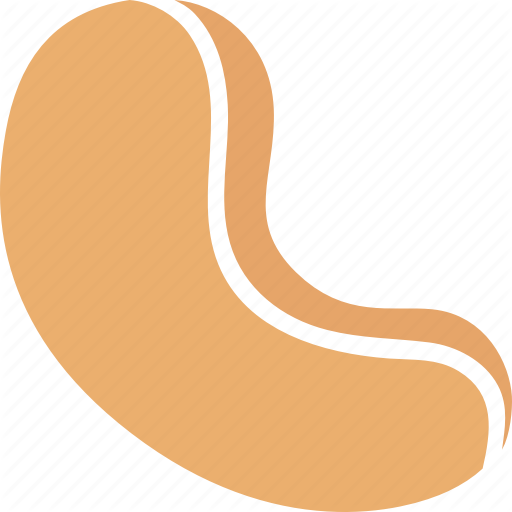 512x512 Cashew, Nut, Roasted, Snack Icon