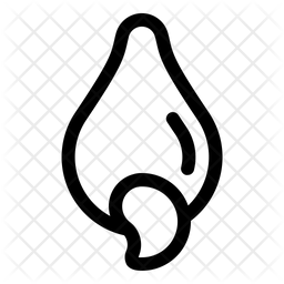 256x256 Cashew Icon Of Line Style