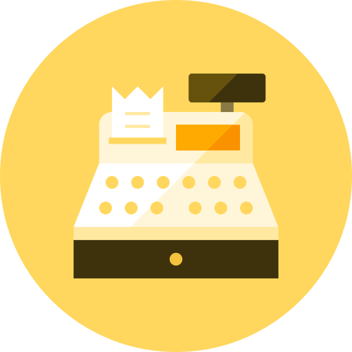 512x512 Cashier Icon Free Of Kameleon Yellow Round