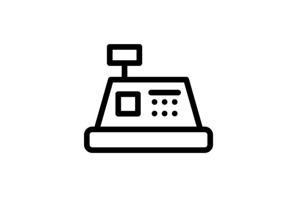 580x386 Cashier Icon Graphic
