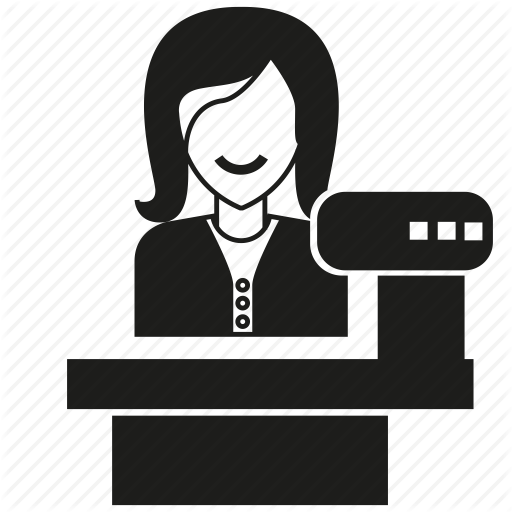 512x512 Cashier, Shopping, Worker Icon