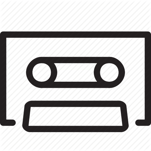 512x512 Audio, Cassette, Music, Play, Radio, Sound, Tape Icon