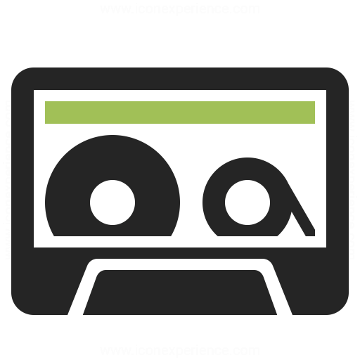 512x512 Audio Cassette Icon Iconexperience