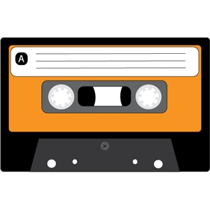 Cassette Tape Icon at Vectorified.com | Collection of Cassette Tape ...