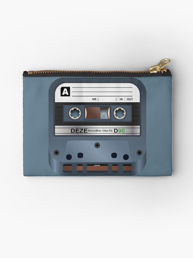 750x1000 Cassette Tape Icon Zipper Pouch