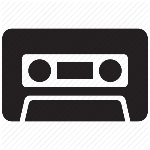 512x512 Audio, Cassette, Record, Tape Icon