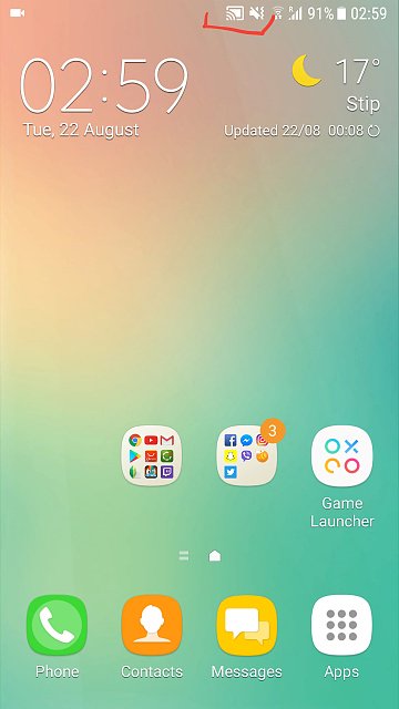360x640 Screen Recording Showing Chromecast Icon Why